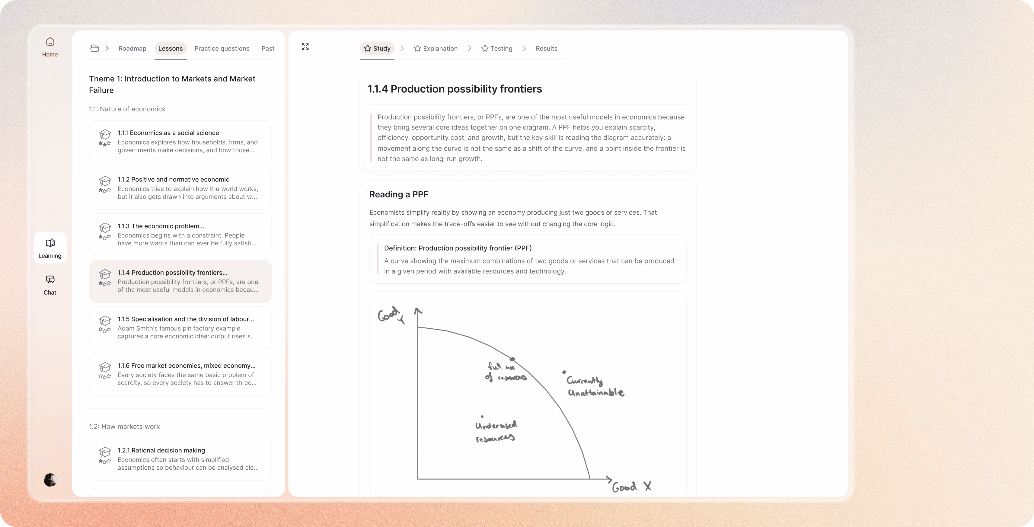 Economics screenshot