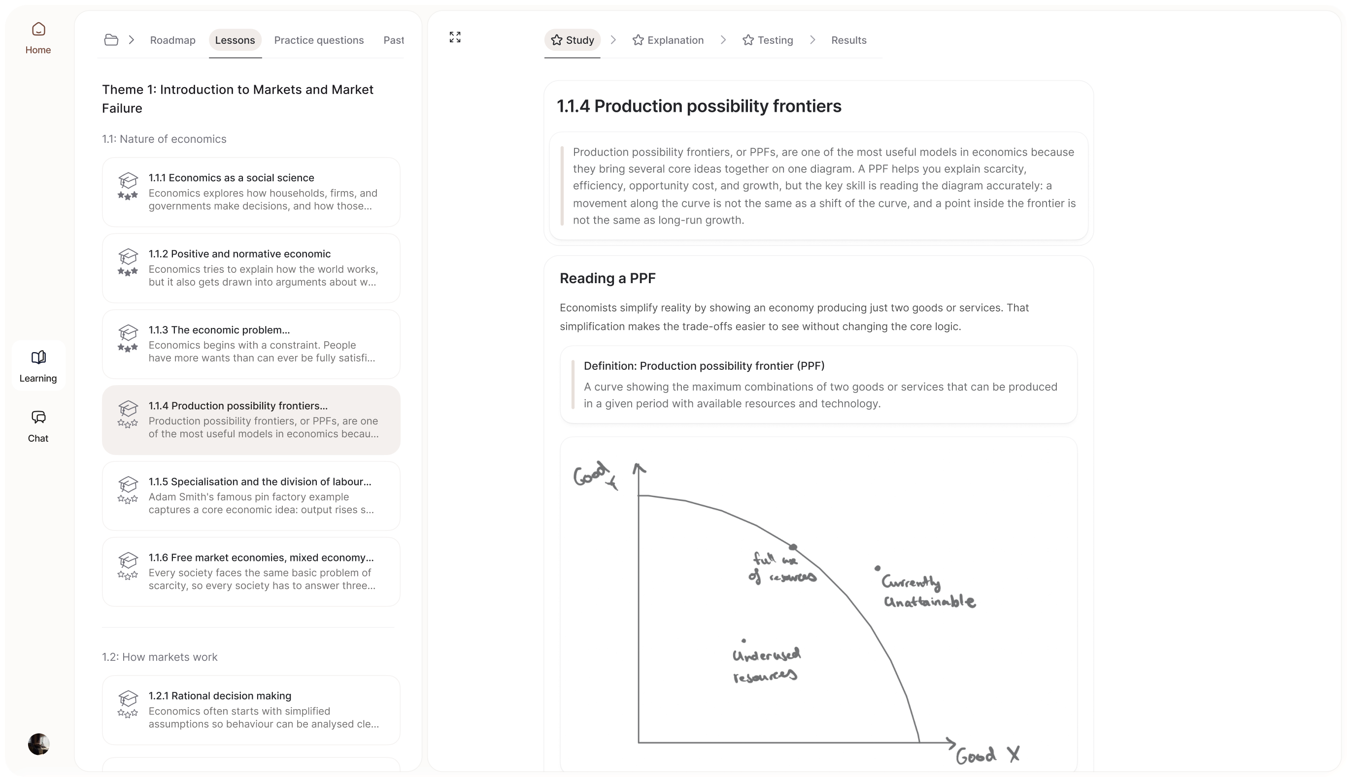 1 Study screenshot